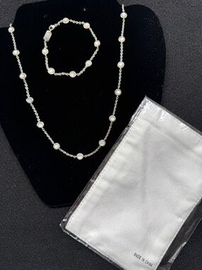 IPPOLITA Sterling Silver Lollipop® Mother of Pearl Station Necklace, 16” and mat
